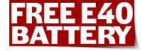 Buy any Eskimo E40 Auger and get a free 4aH battery!