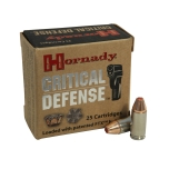 Hornady Critical Defense 9mm Luger 115 Grain FTX