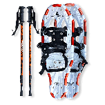 Valhalla by Cascade Mountain Tech Stille 36" x 10" Snowshoe Kit