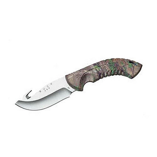 Buck Omni Hunter 12pt Fixed Blade Knife with GutHook - RealTree