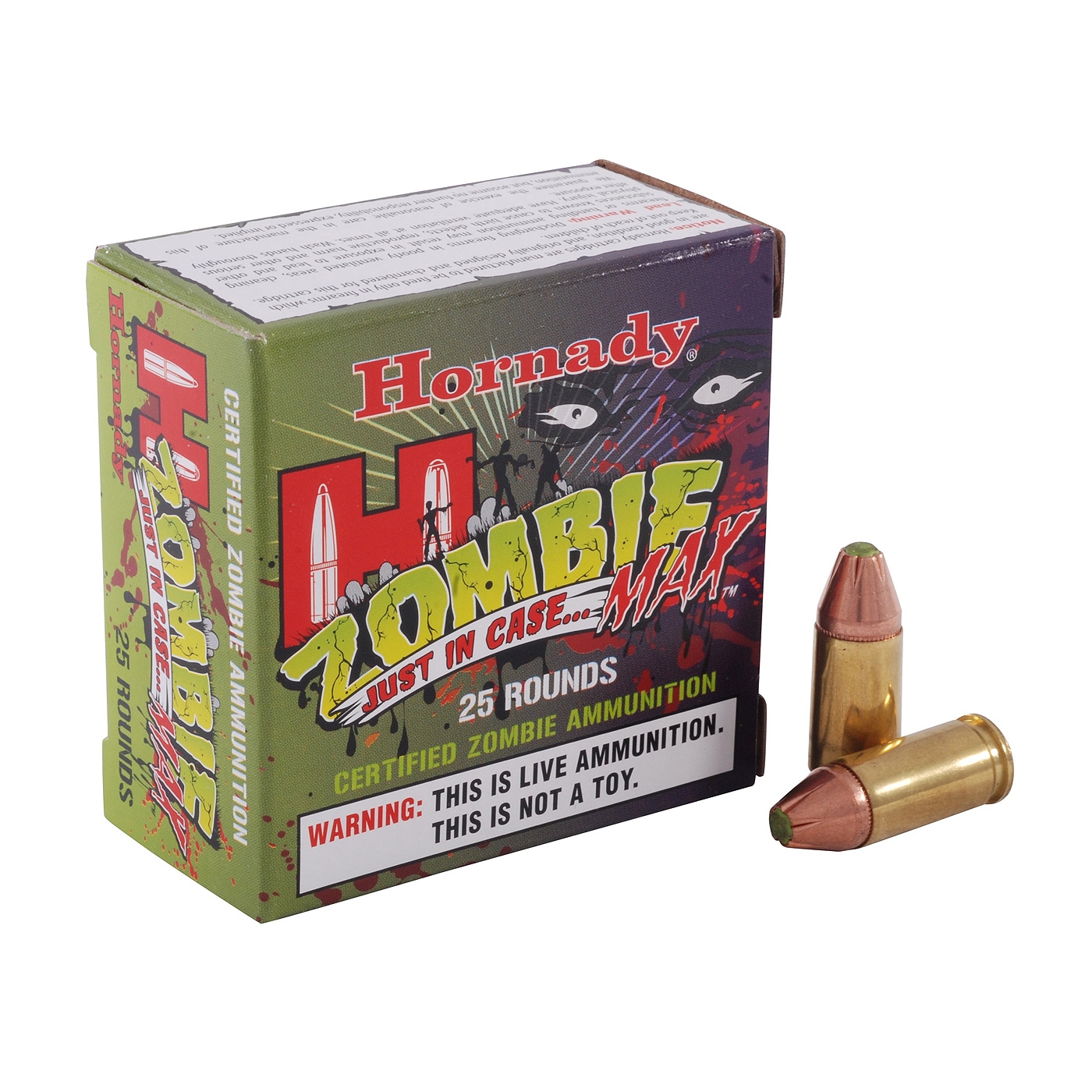 Hornady Zombie Max 9mm Luger 115 Grain Z-Max Flex Tip eXpanding
