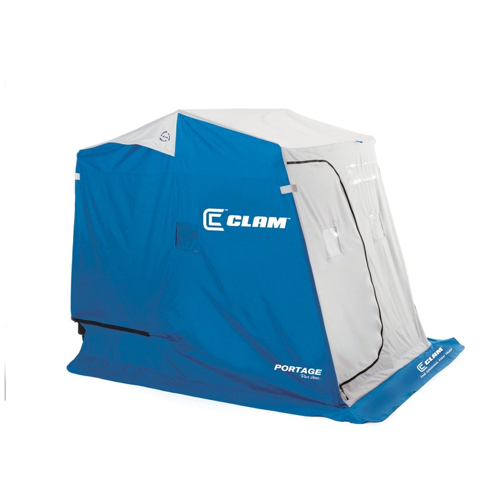 Clam Portage 2 Man Ice Shelter at Glen's