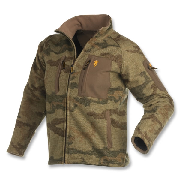 Browning Full Curl Wool Mountain Jacket All Terrain Brown with