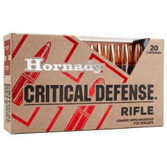 Hornady Critical Defense 308 Win 155gr FTX - 20 Rounds