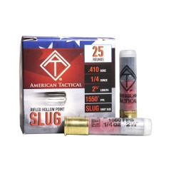 American Tactical .410 2.5" Hollow Point Rifled Slug - 25 Rounds