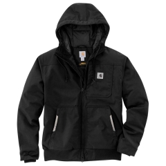 Carhartt Men's Yukon Extremes Insulated Active Jac-Black-Large Tall