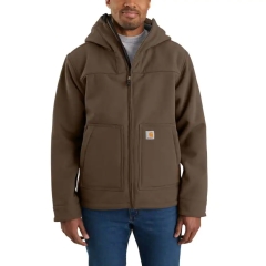 Carhartt Men's Super Dux Relaxed Fit Sherpa-Lined Active Jac-Coffee-Large