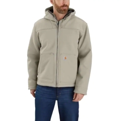Carhartt Men's Super Dux Relaxed Fit Sherpa-Lined Active Jac-Greige-Medium
