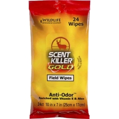 Wildlife Research Center Scent Killer Gold Field Wipes