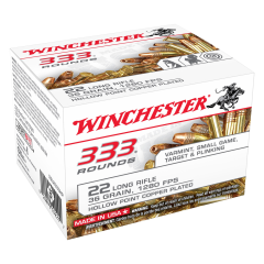 Winchester 22 Long Rifle 36 Grain Plated Hollow Point - 333 Rounds