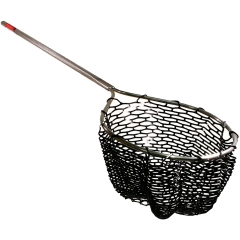 Frabill 17" X 19" Teardrop Sportsman Tangle-free Rubber Landing Fishing Net