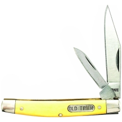 Schrade Old Timer Yellow Handle Knife