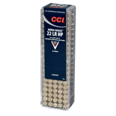 CCI Mini-Mag High Velocity 22 LR 36 Grain Copper Plated HP Box of 100