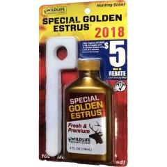 Wildlife Research Center Special Golden Estrus 4oz Value Pack