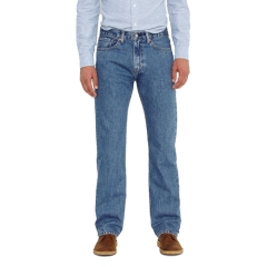 Levi's Men's 505 Regular Fit Jeans - Medium Stonewash