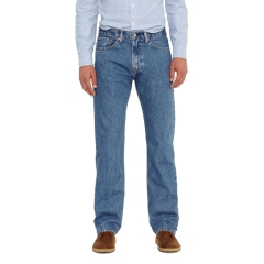 Levi's Men's 505 Regular Fit Jeans - Medium Stonewash