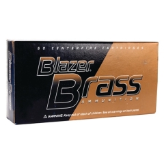 CCI Blazer Brass 40 S&W 165 Grain FMJ - 50 Rounds