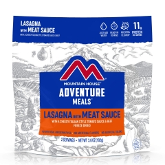 Mountain House Freeze Dried Lasagna with Meat Sauce Pouch