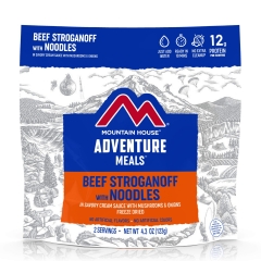 Mountain House Freeze Dried Beef Stroganoff Pouch