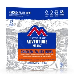 Mountain House Freeze Dried Chicken Fajita Bowl Pouch