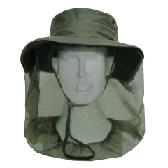 Rothco Adjustable Boonie Hat With Mosquito Head Netting - Olive Drab