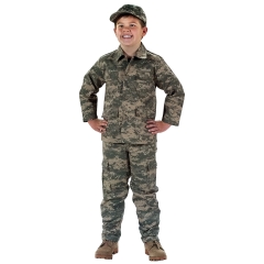 Rothco Kid's Digital Camo BDU Shirt - ACU Digital Camo