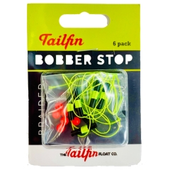 Tailfin Braided Bobber Stops - 6 Pack