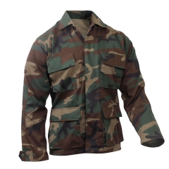 Rothco Camo BDU Shirt - Woodland Camo