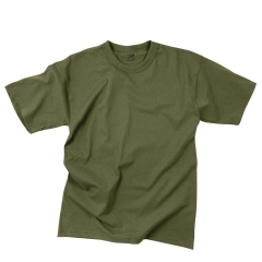 Rothco Solid Color 100% Cotton T-Shirt