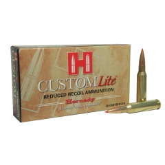 Hornady Custom Lite Ammunition 7MM-08 Rem 120 Grain SST