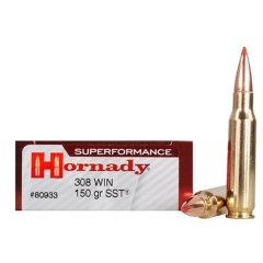 Hornady SUPERFORMANCE 308 Win 150 Grain SST