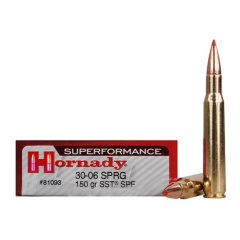 Hornady SUPERFORMANCE 30-06 Springfield 150 Grain SST