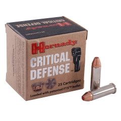 Hornady Critical Defense 38 Special 110 Grain Flex Tip eXpanding