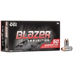 CCI Blazer Clean-Fire 40 S&W 180gr TMJ - 50 Rounds