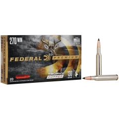 Federal Premium 270 Win 130gr Trophy Copper - 20 Rounds