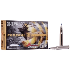 Federal Premium 30-06 Sprg 175gr Terminal Ascent - 20 Rounds