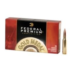 Federal Premium Gold Medal 223 Rem 69Gr Sierra MatchKing BTHP