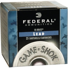 Federal Game Shok 12 Ga 2 3/4" 1oz - 8 