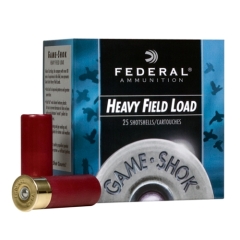 Federal Game Shok Heavy Field 12 Ga 2 3/4" 1 1/4oz 4 Shot - 25 Rounds