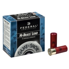 Federal Game Shok Upland Hi Brass 16 Ga 2 3/4" 6 Shot - 25 Rounds