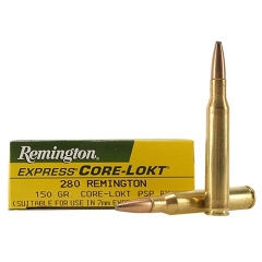 Remington Express 280 Rem 150 Grain Core-Lokt Soft Point
