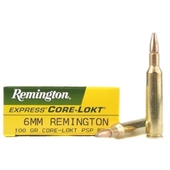 Remington Express 6mm Rem 100 Grain Core-Lokt Pointed Soft Point