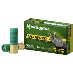 Remington Slugger 12 Ga 2 3/4" 1oz Rifled Slug - 5 Rounds
