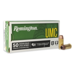 Remington UMC 40 S&W 180gr Jacketed Hollow Point - 50 Rounds
