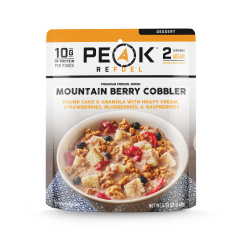 Peak Refuel Premium Freeze Dried Mountain Berry Cobbler