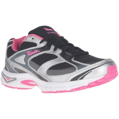 Avia Women's Avi-Execute Running Shoe - Dark Grey/Grey/Dark Purple