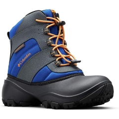 Columbia Youth Rope Tow III WATERPROOF Azul/Orange Blast - Size 7
