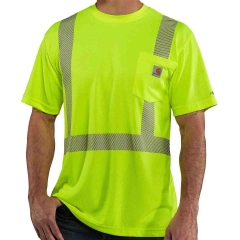 Carhartt Force Hi-Vis Class 2 Short Sleeve T-Shirt