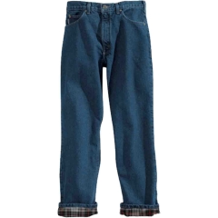 Carhartt Men's Relaxed Fit Straight Leg Flannel Lined