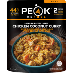 Peak Refuel Premium Freeze Dried Chicken Coconut Curry